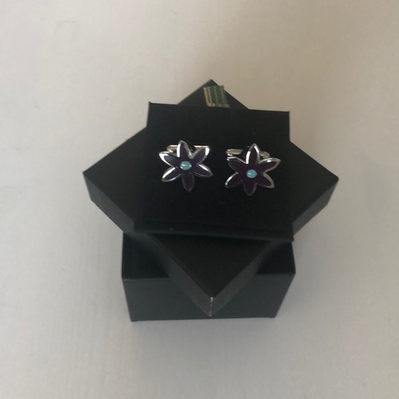 Paul Smith Other - 🌸 Paul Smith flower silver cuff links